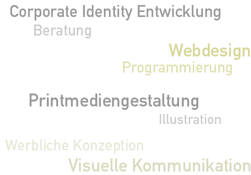 Aufgabenspektrum von Brueckenschlag Design